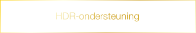 HDR-ondersteuning
