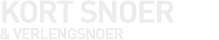 KORT SNOER & VERLENGSNOER