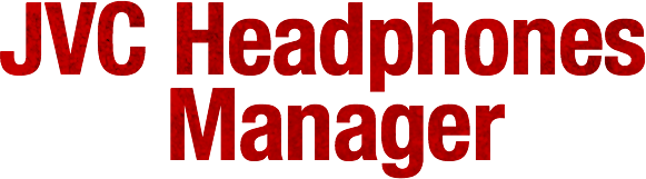 JVC Headphones Manager